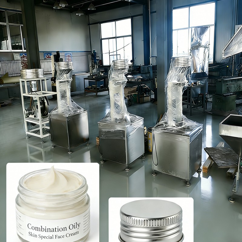 Лінія виробництва спеціального крему для обличчя для комбінованої жирної шкіри