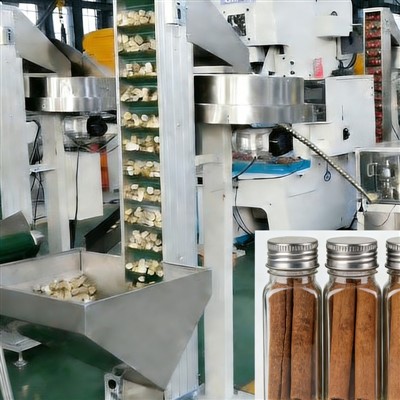 Лінія виробництва різьбових ковпачків кори кориці