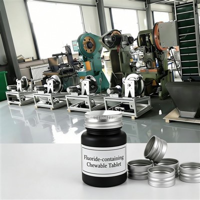 Лінія виробництва ковпачків із різьбленням, що містять-жувальну таблетку