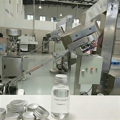 Лінія виробництва ковпачків з різьбою для готельного одноразового шампуню