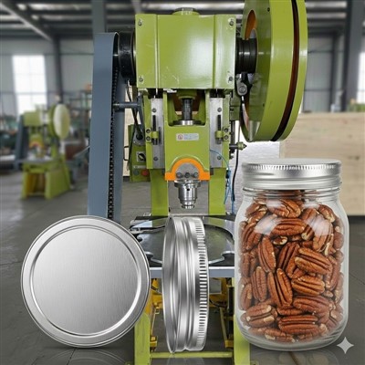 Лінія виробництва ковпачків з різьбою пекан
