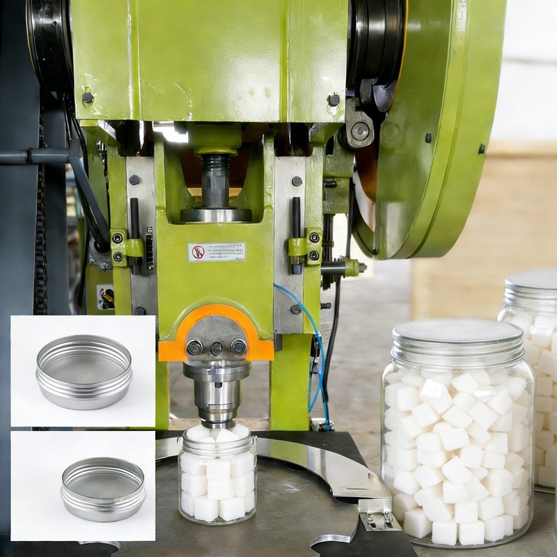 Лінія виробництва цукрових ковпачків з різьбленням