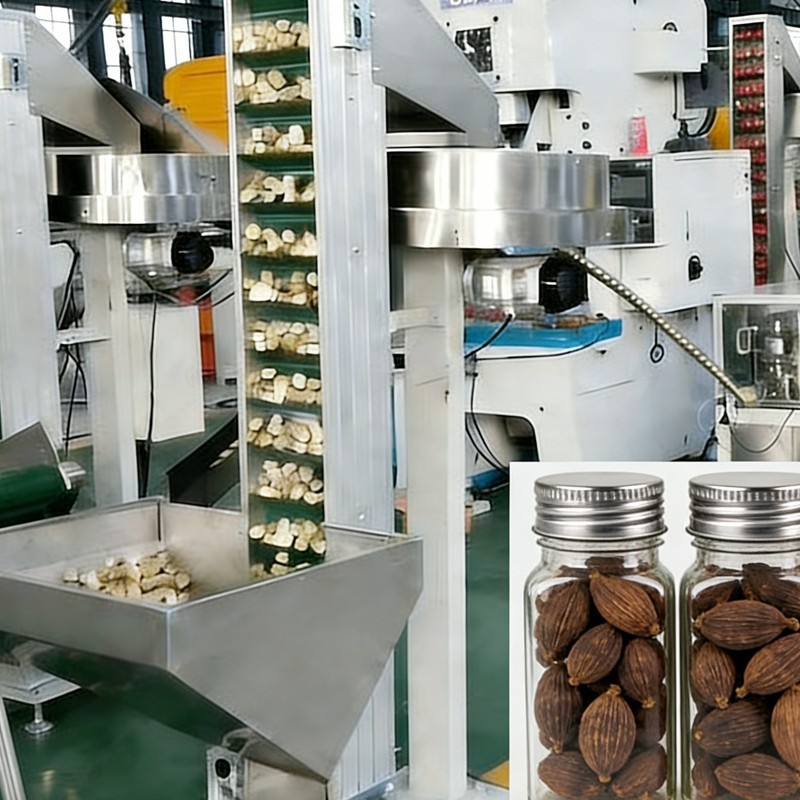 Лінія виробництва різьбових ковпачків Tsaoko Fruit